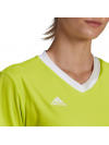 Dámske tričko Adidas Entrada 22 Jsy limetkovo zelené HC5080
